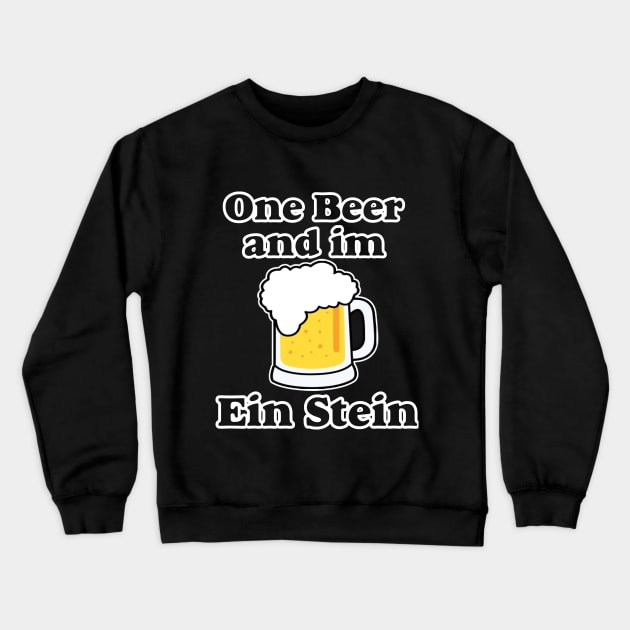 Ein Stein beer Crewneck Sweatshirt by NineBlack